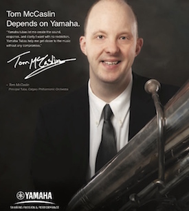 ITEA Spring Journal Advert yamaha Tom McCaslin